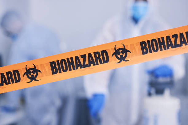 Professional Infectious Disease Decontamination technician working in Washington, DC